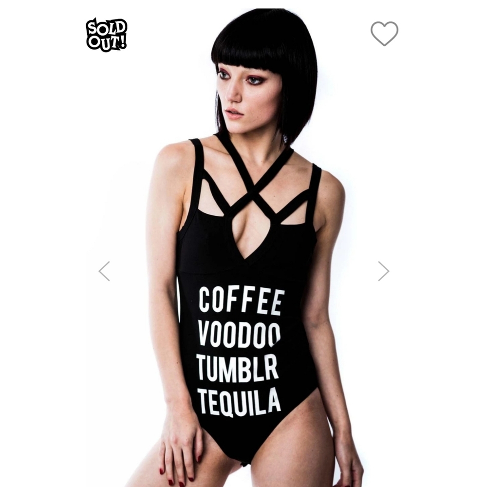 NWT Killstar Tumblr Bodysuit